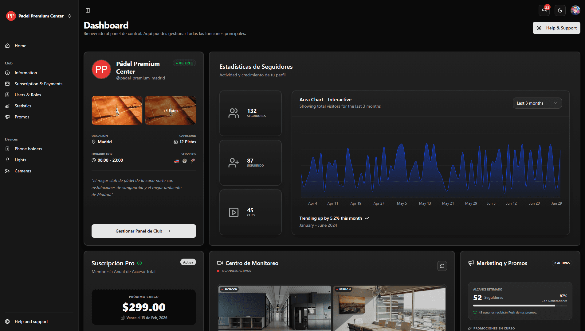 Demo del portal WatchThis